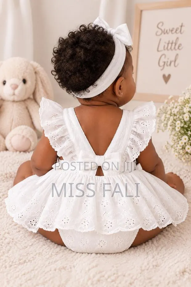 Angel Lace Baby Romper. 3-6Months · Photo 2