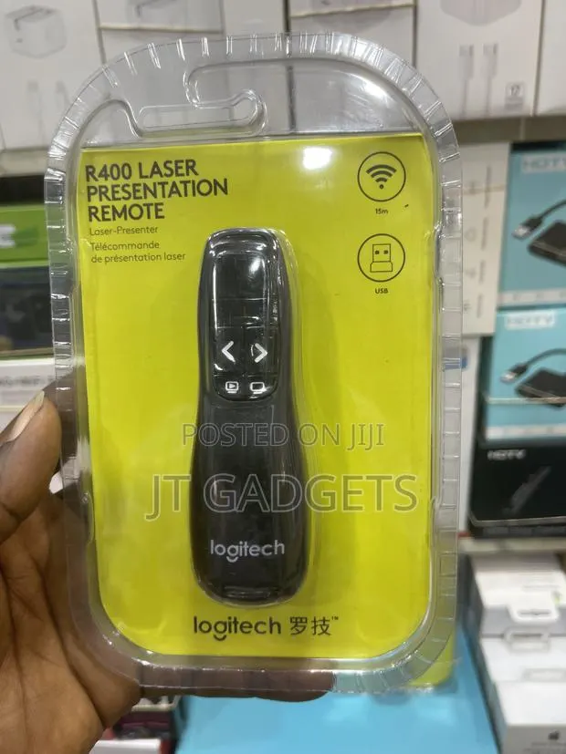 Logitech R400 Laser Presentation Remote Present Like a Pro! · Photo 1