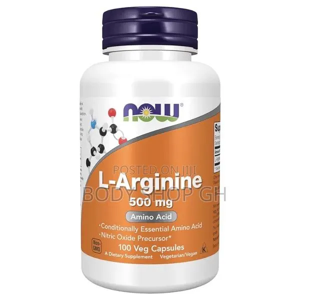 Now Foods Supplements, L-Arginine 500 Mg, Nitric Oxide Precursor · Photo 1