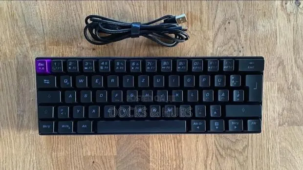 Isy Igk-5000-Bk RGB Mechanical Gaming Keyboard - 60% · Photo 1