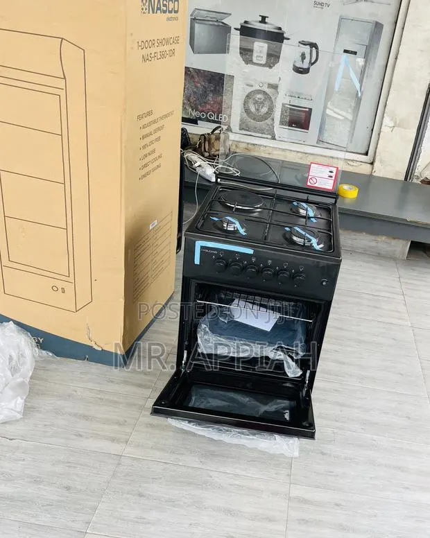 Extremely Affordable Volcano 3 + 1 Electric Burner(Glass Oven) Black · Photo 1