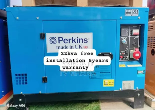 Plug in Power Up Perkins 22kva Diesel Generator 22kva · Photo 1