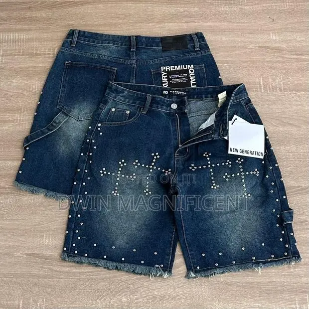 Heavy Designer Jeans Shorts · Photo 1