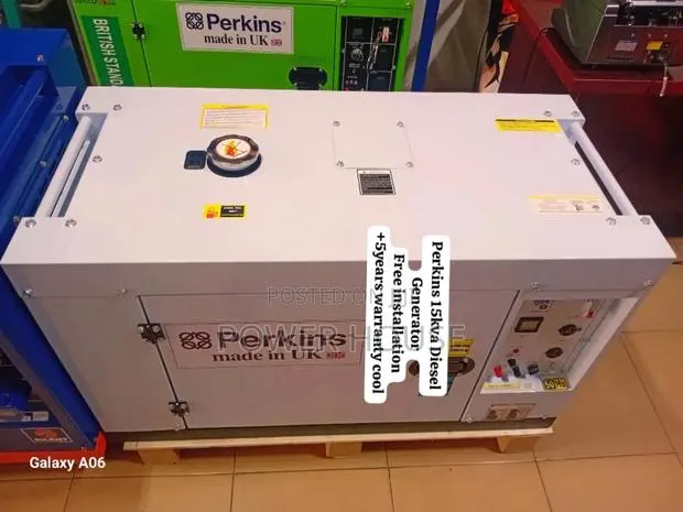 The Idea Spark Perkins Diesel Generator 15kva Silent Perkins 15kva · Photo 1