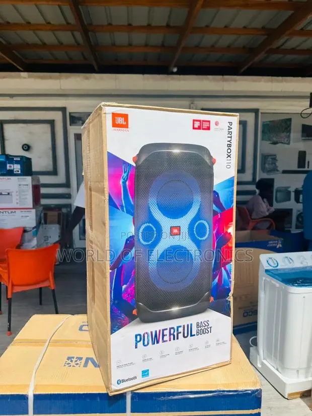 Deep Bass Party Box 110 Bluetooth Portable Speaker on Sale · Photo 1