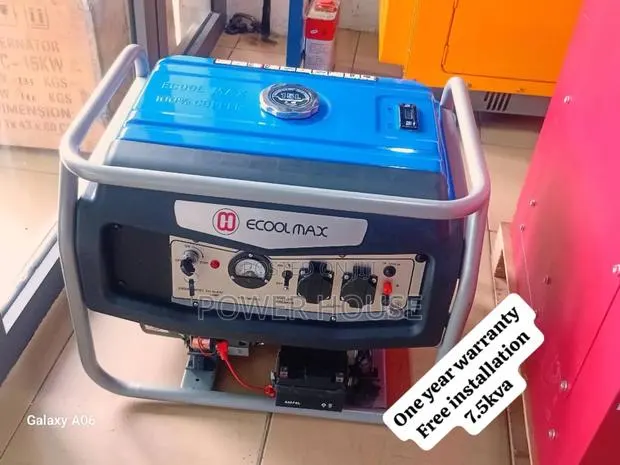 Standard Quality Ecool Max 7.5kva 8500watts Ecoolmax 7.5kva · Photo 1