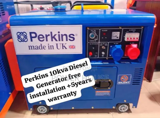 Data Nest Perkins Diesel Generator 10kva Silent · Photo 1