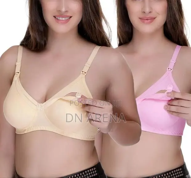 Non-Padded Breastfeeding Bra Si8ze: 36 to 44 ONLY Black · Photo 4