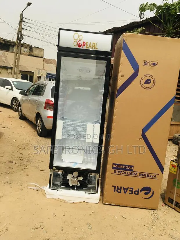 Elegant PVC-316 Display Singledoor Glass Pearl Fridge · Photo 1