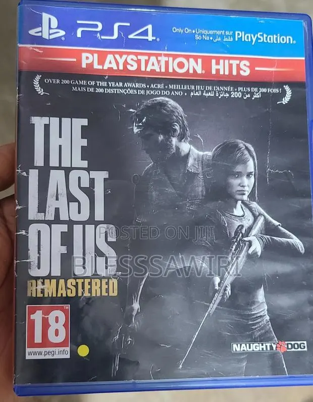 The Last of Us Remastered PS4 CD · Photo 1