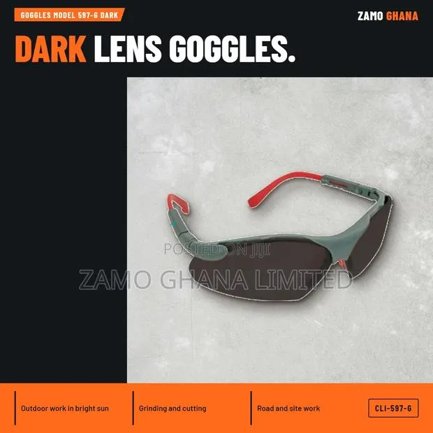 Goggles Model 597-G Dark - CLI-597-G · Photo 1