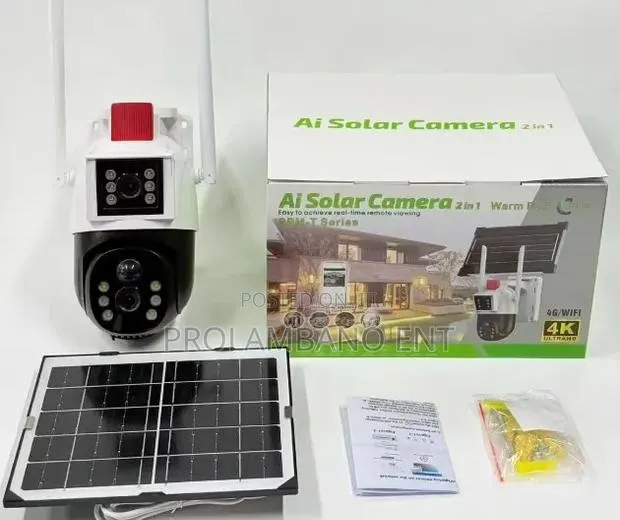 4G Ubox CCTV Solar Camera · Photo 1