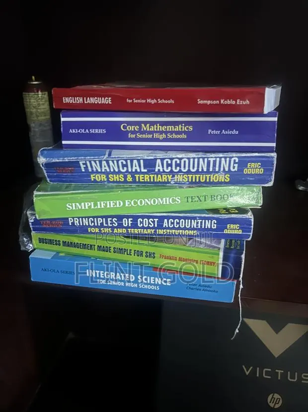 7 Wassce Books Bundle · Photo 1