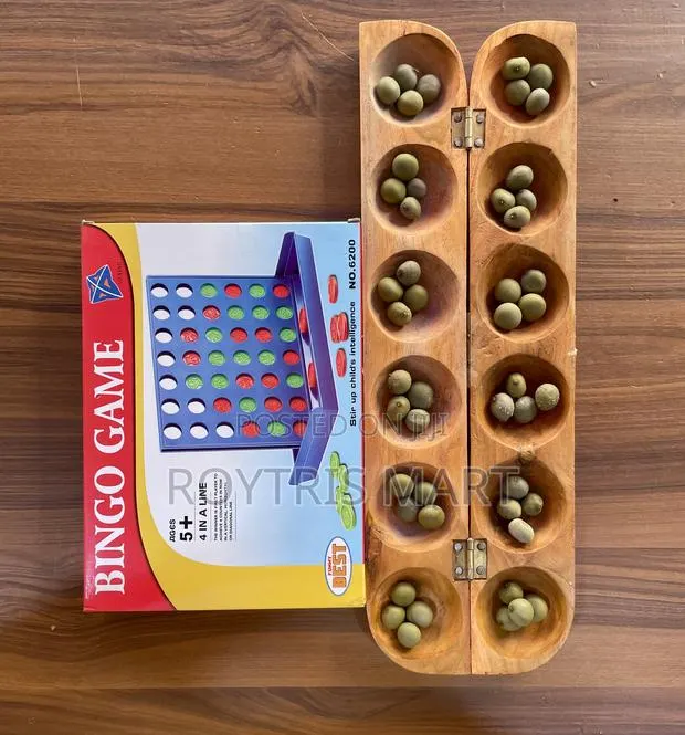 Connect 4 in a Row and Oware Game · Photo 1