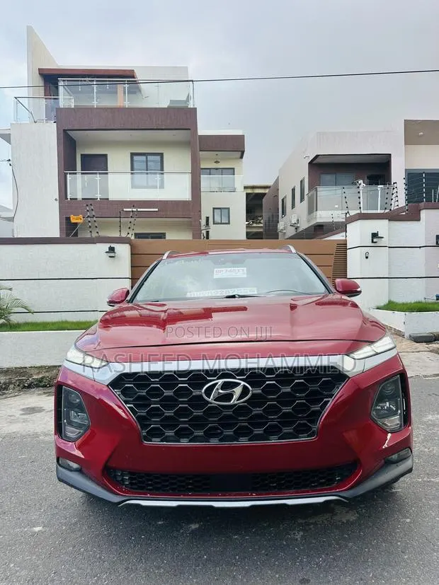 Hyundai Santa Fe 2019 Red · Photo 1