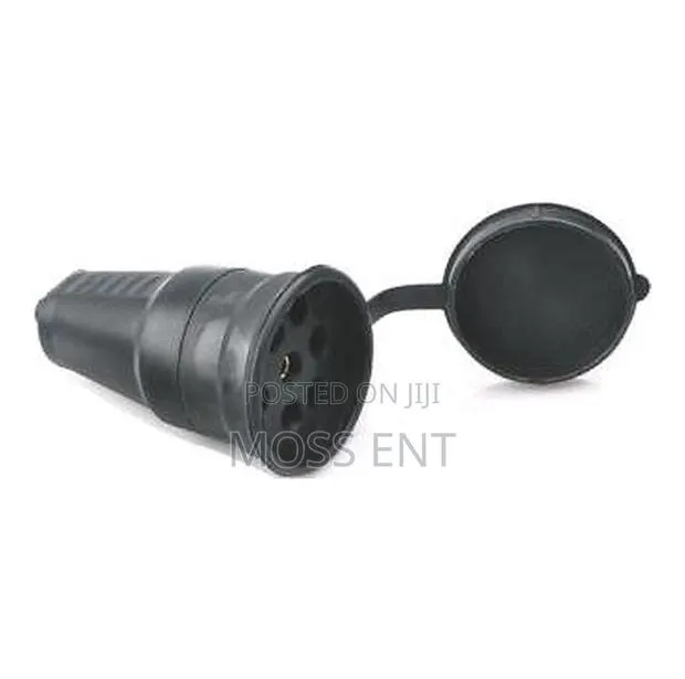 Rubber Three Phase Female Plug - Sgs3506 · Photo 1