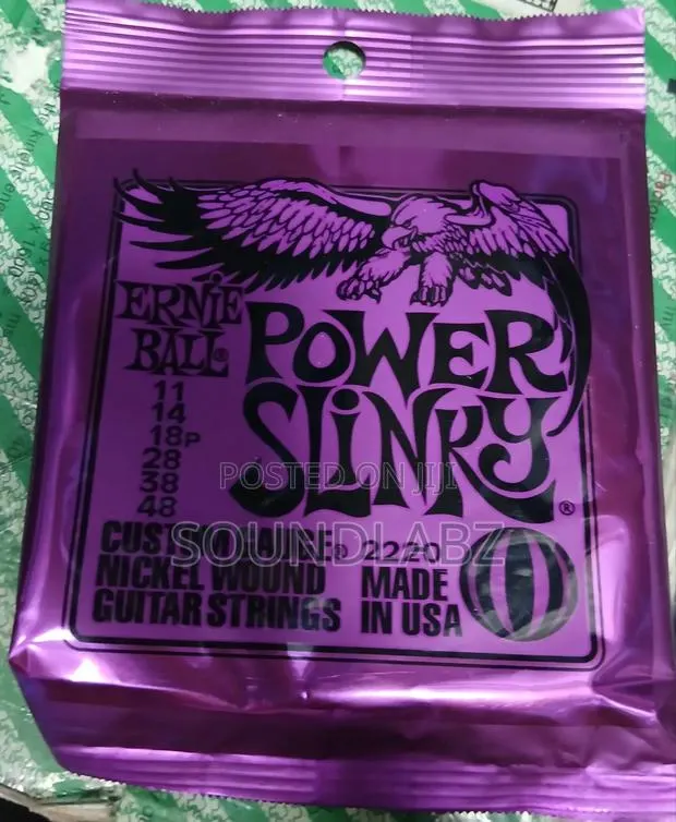 Ernie Ball Power Slinky Electric Guitar Strings · Photo 1