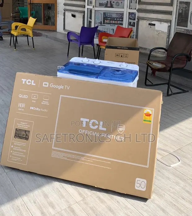 Zealous 50 Inch Smart Satellite 50s5k Qled Android Frameless Tv · Photo 1