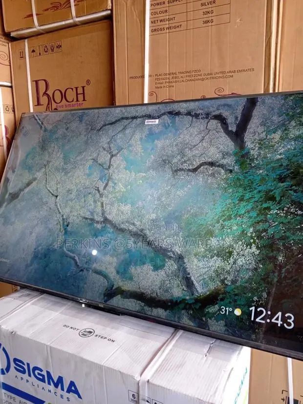 55 TCL Smart Tv With Crystal Clear Display, TCL 55 Qled Tv · Photo 1