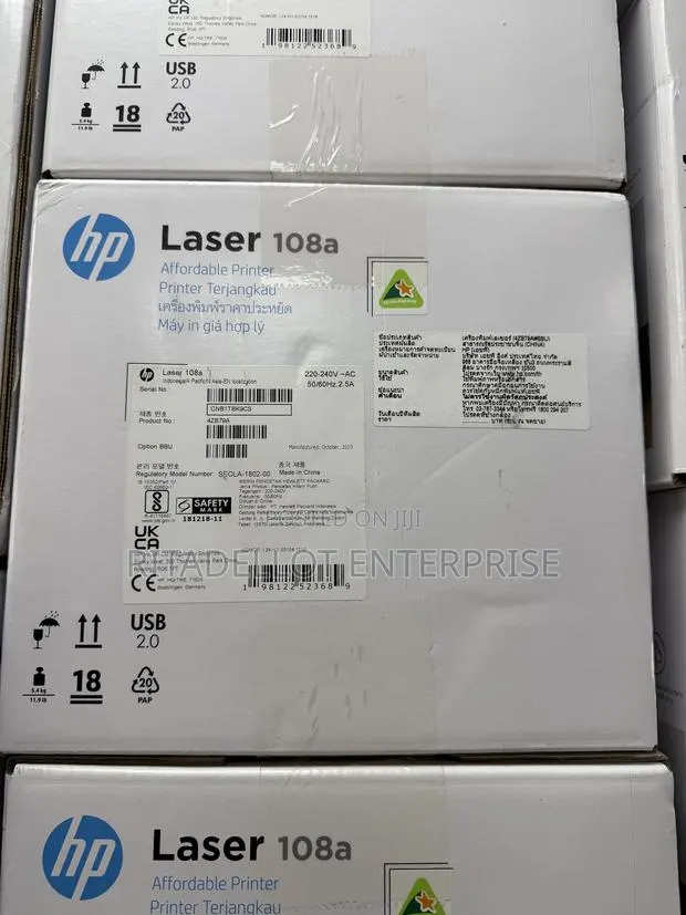 Hp Laserjet 108a Monochrome Printer · Photo 1