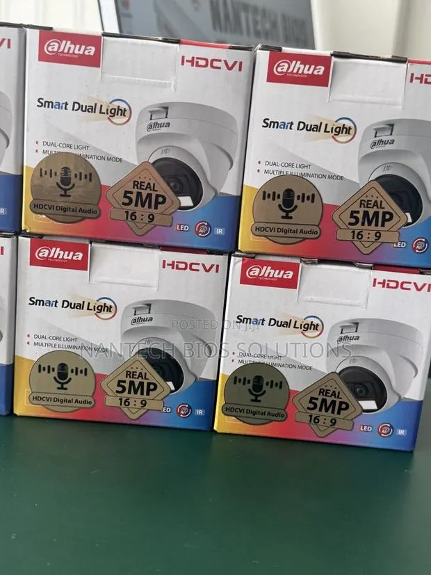 Dahua 5mp Smart Dual Audio Camera Dh-Hac-T1a21p-U-Il-A · Photo 1