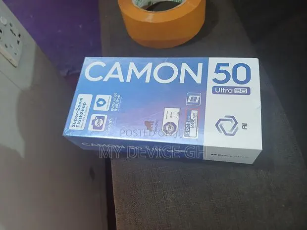 New Tecno Camon 50 Ultra 512 GB Black · Photo 1