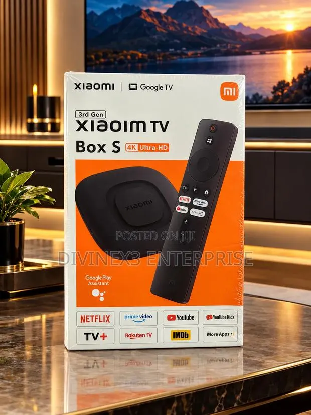 Xiaomi TV Box S 3rd Gen – Ultra HD · Photo 1