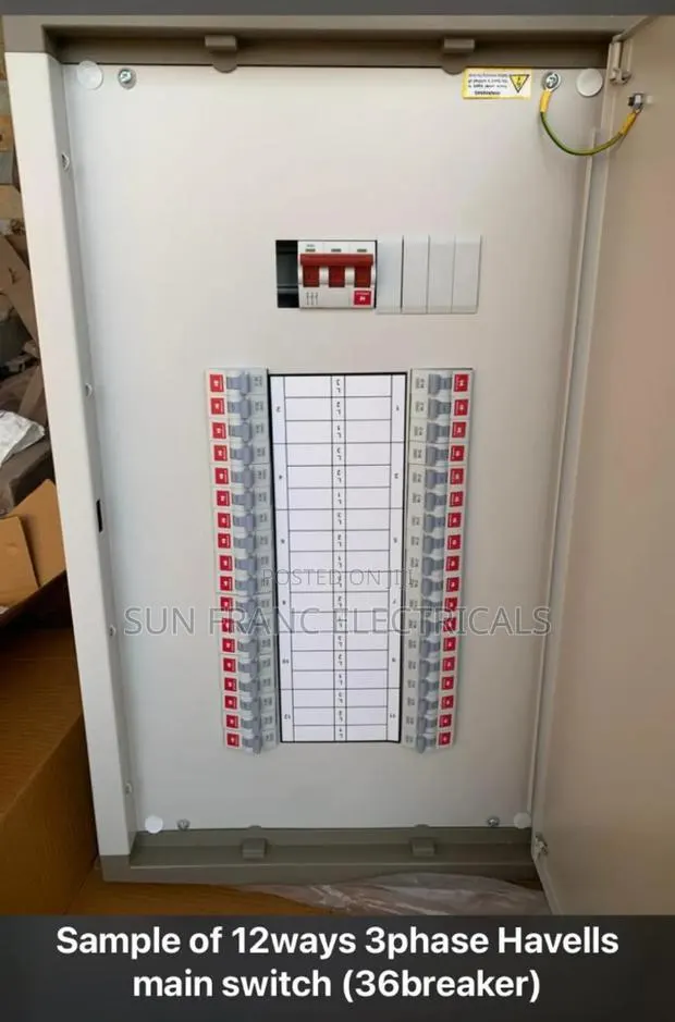 Distribution Boards 12way 3phase · Photo 1
