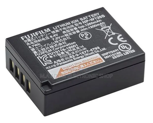Fujifilm Np-W126s Li-Ion Rechargeable Battery · Photo 1