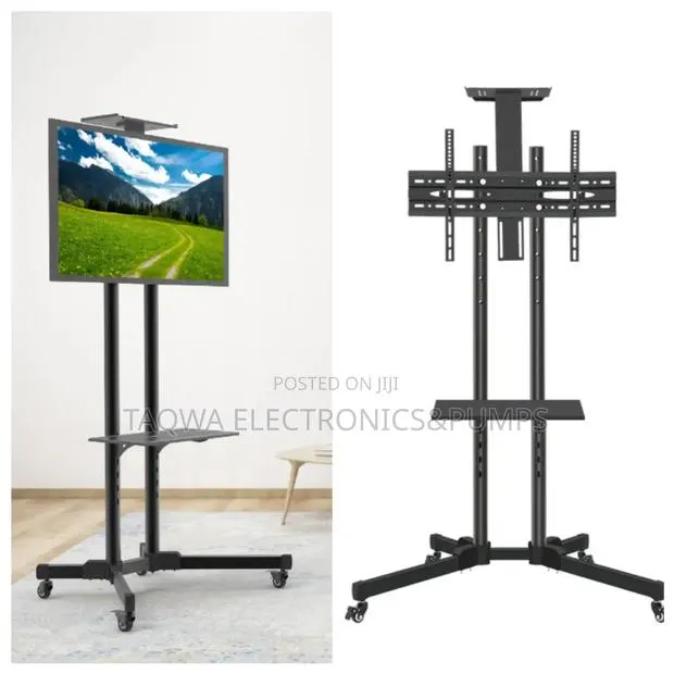 Wheels With Locks, Mobile Tv Stand 32 to 70 Inches · Photo 1