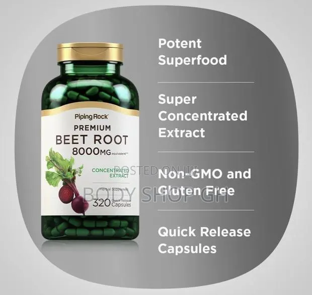 Piping Rock Beet Root Capsules | 320 Pills | Concentrated Extract · Photo 1