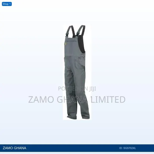 Gardener Coverall Grey Xl Body - Sgs702xl · Photo 1