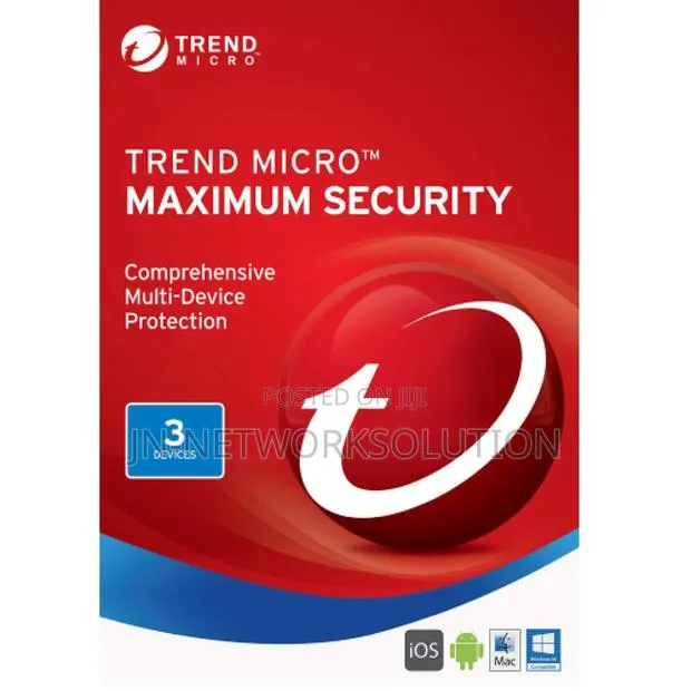 Trend Micro Maximum Security 3 Device 2 Years · Photo 1