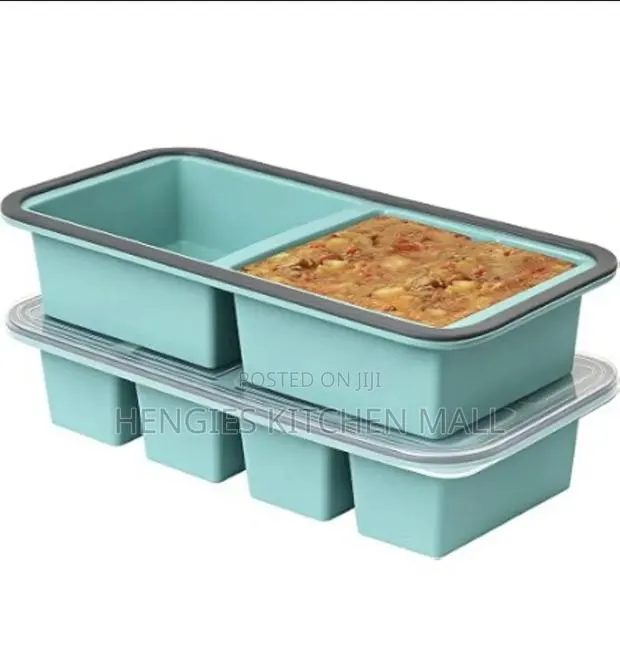 Silicone Freezer Tray for Soup/Stew 1000ml · Photo 1