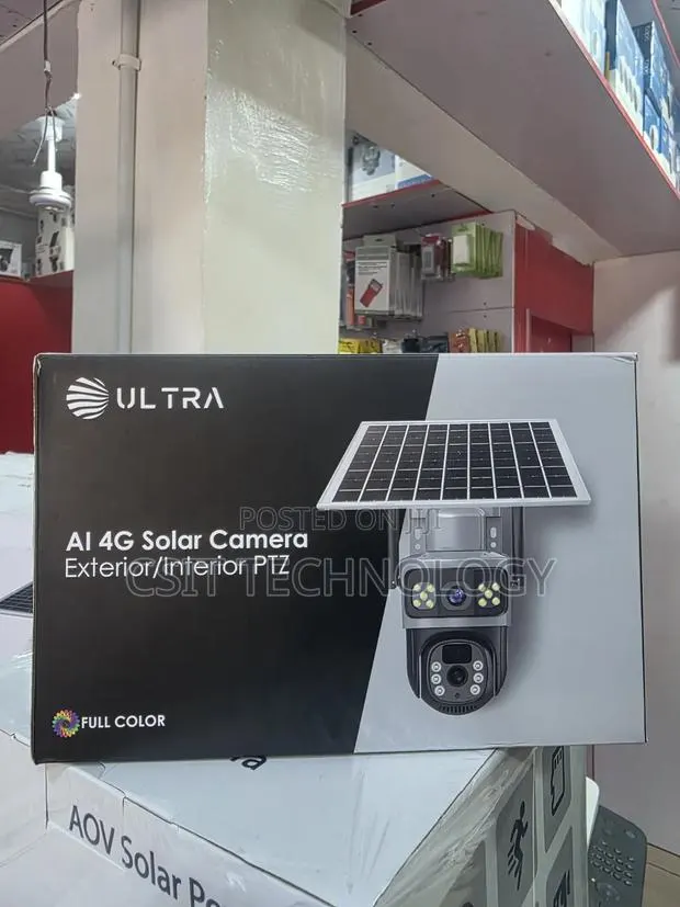 Ai 4g Solar Camera Exterior /Interior