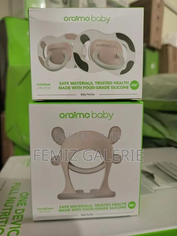 Oraimo Baby Calmease Plus Handycalm Food Grade Silicone Baby Pacifier · Photo 1