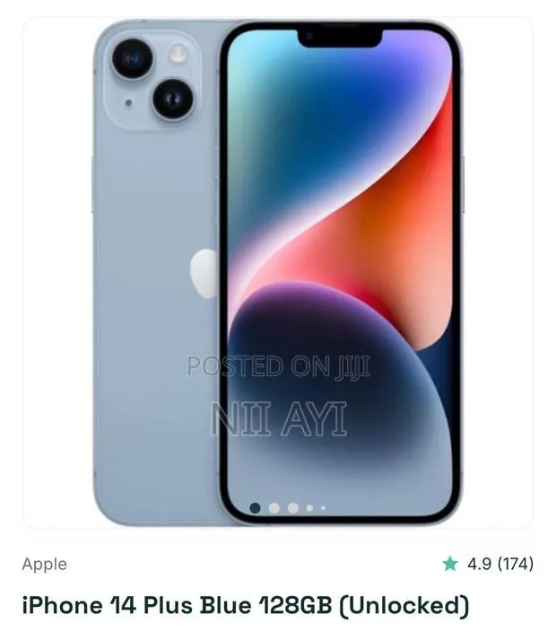 Apple iPhone 14 Plus 128 GB Blue · Photo 1
