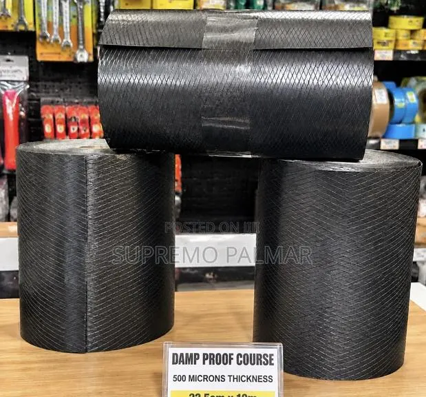 500 Micron Damp Proof Course for Block Work, Rising Damp - 9 Inches · Photo 1