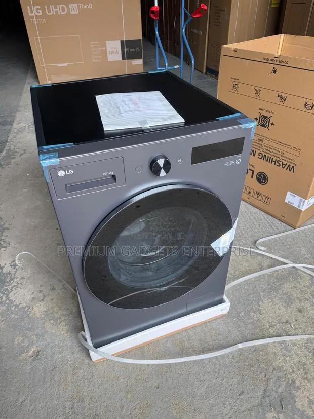 LG 20kg/10kg Washer Dryer Combo Direct Drive Motor, Smart F0z8drp24 · Photo 1