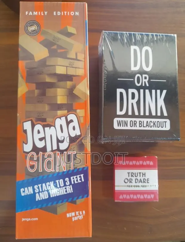 Jenga + Truth or Dare +Do or Drink · Photo 1