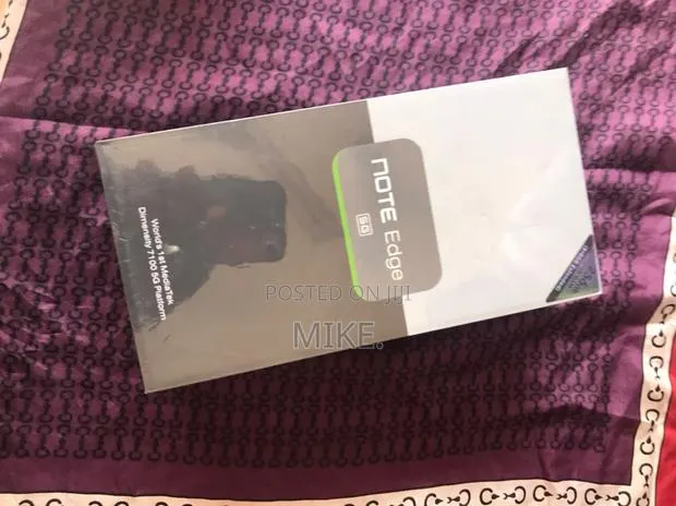 New Infinix Note Edge 256 GB Black · Photo 1