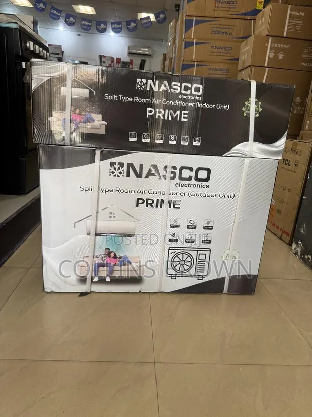 Quality Nasco 1.5 HP Air Conditioner Black Color · Photo 1