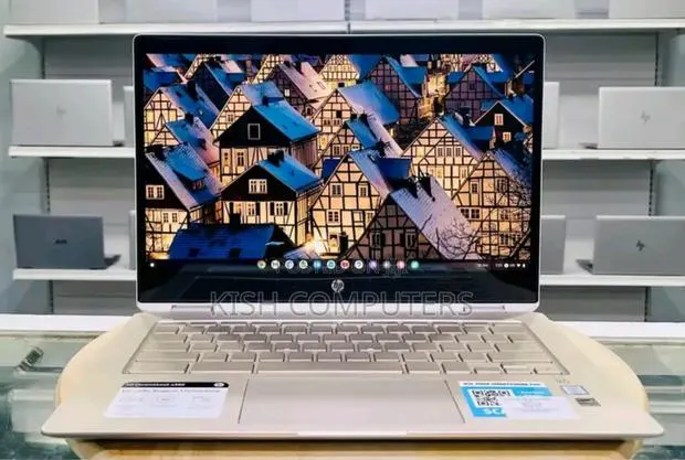 New Laptop HP Chromebook X360 8GB Intel Core i3 SSD 128GB · Photo 1