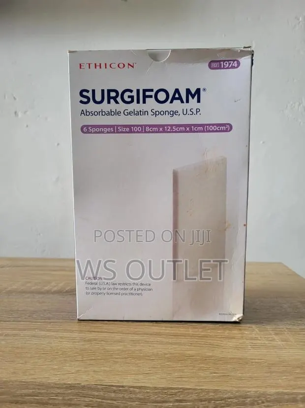 Surgifoam Absorbable Gelatin Sponge, Usp · Photo 1