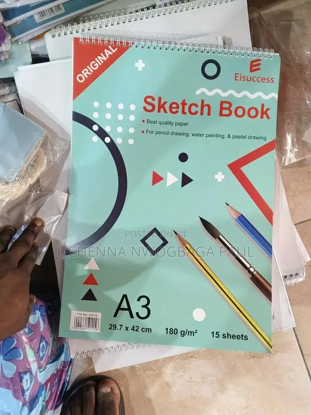 A3 Sketch Book 240 GSM 16packs · Photo 1