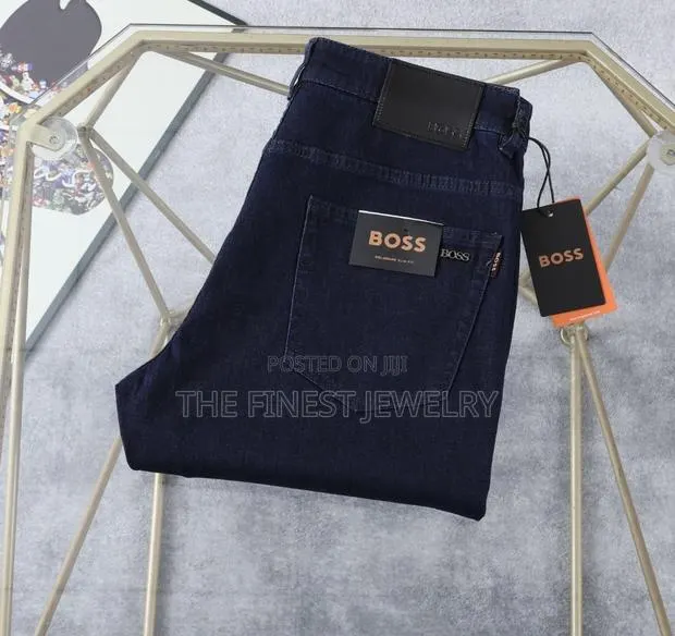 Hugo Boss Blue Mens Jeans