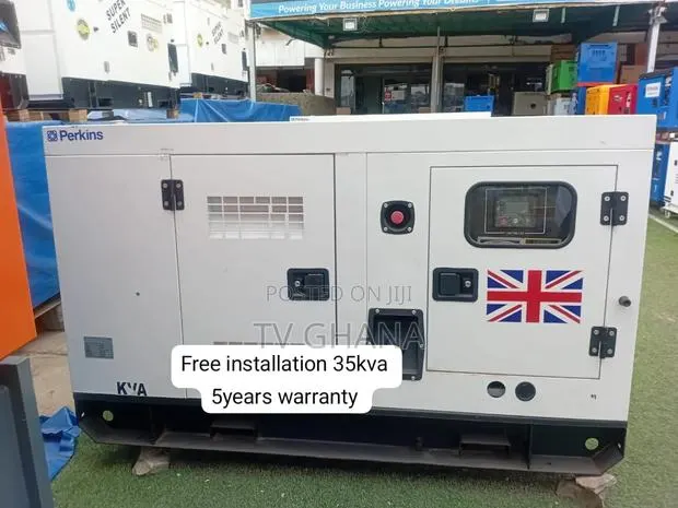 Heavy Duty Perkins 35kVA Diesel Genset – Reliable Power Anytime 35kva · Photo 1