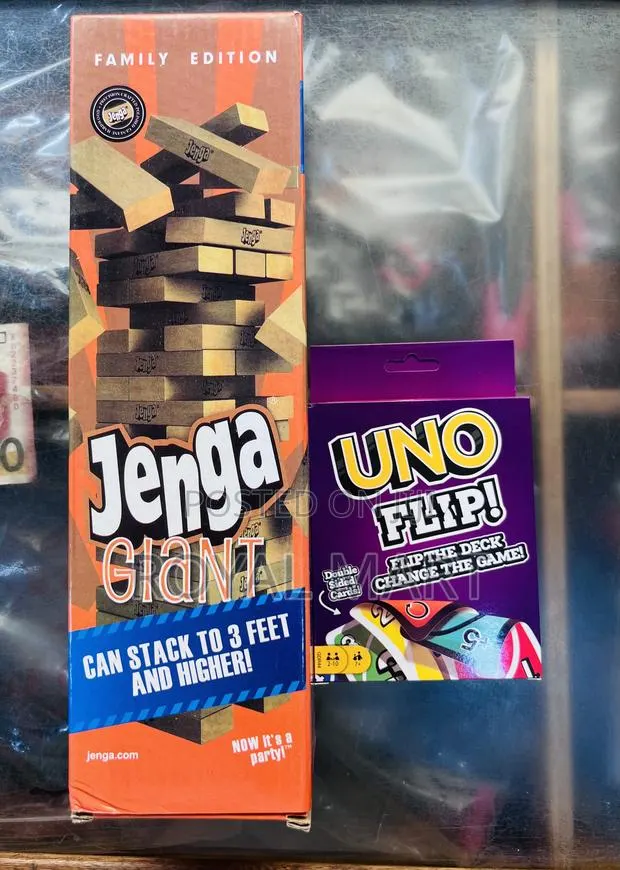 Jenga and Uno Game · Photo 1