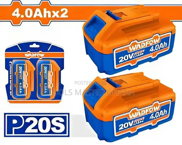 2 Pcs Battery 20v 4ah - Wos240685 · Photo 1