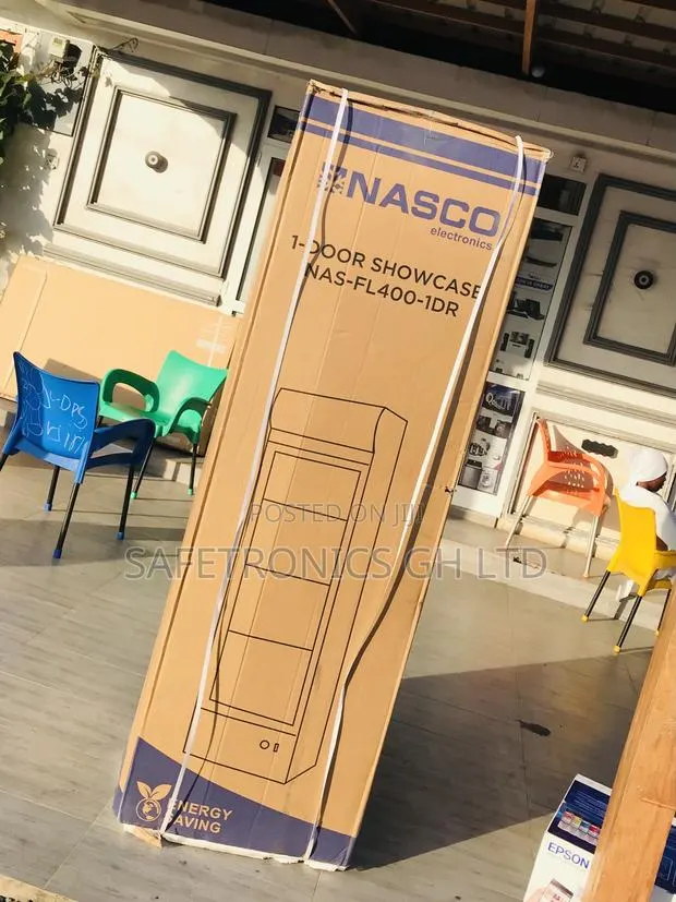 Elegant Display Nas-Fl400-1dr Singledoor Glass Fridge · Photo 1